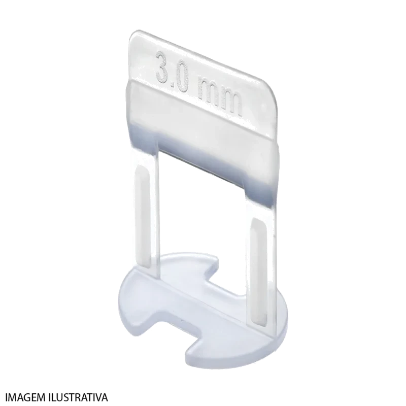 CLIP SLIM 3MM C/50- ESPACADOR/NIVELADOR SANDALO